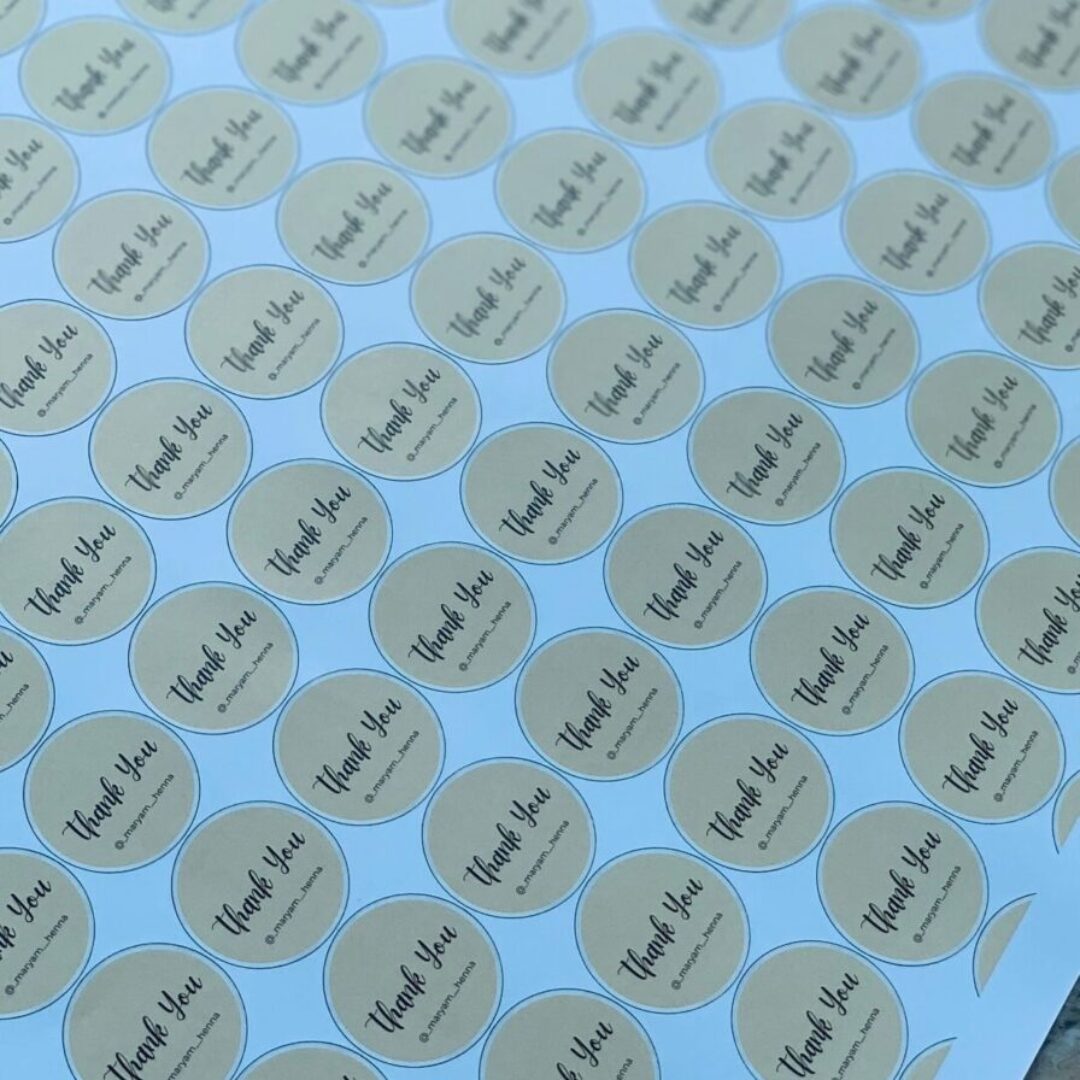 Thankyou Stickers
